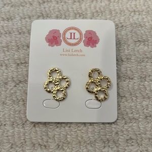 Lisi Lerch Gold Mini 4 Circle Earrings